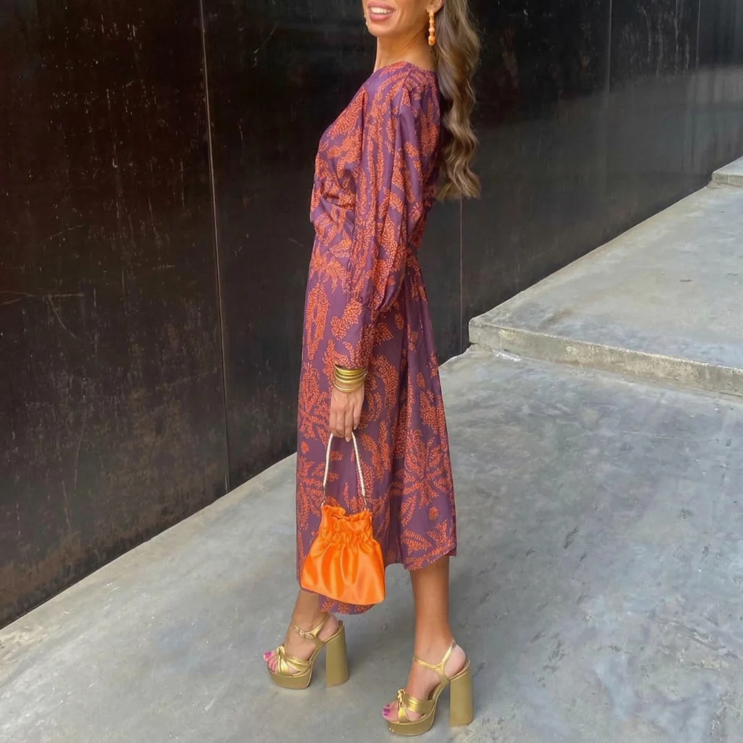 Isadora – Elegante vestido midi