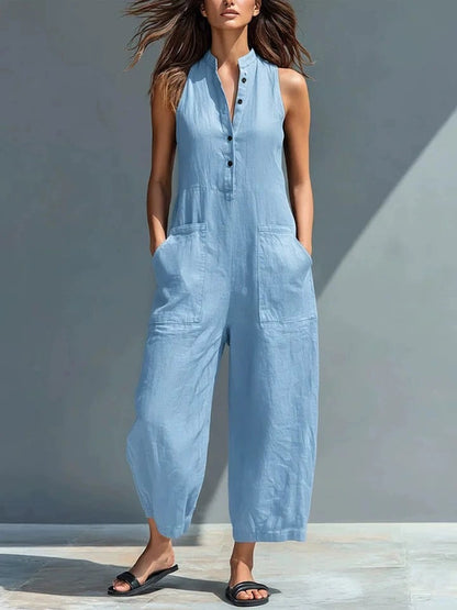Lucinda | Mono elegante sin mangas