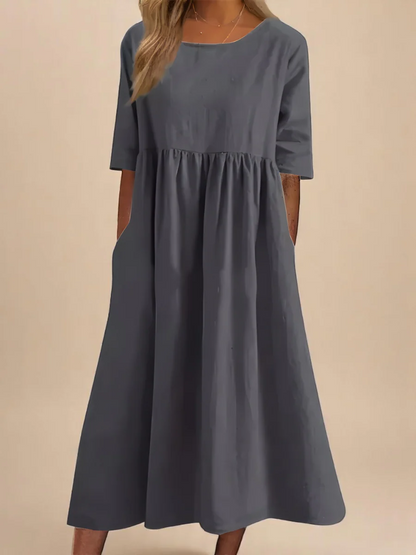 Aitana - Vestido de Algodón Transpirable