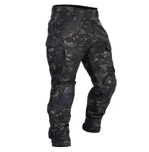 Pantalón cargo reforzado con protecciones extraíbles en las rodillas