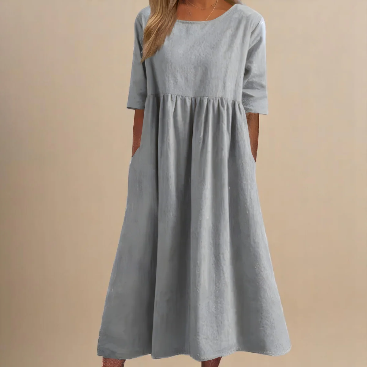 Aitana - Vestido de Algodón Transpirable