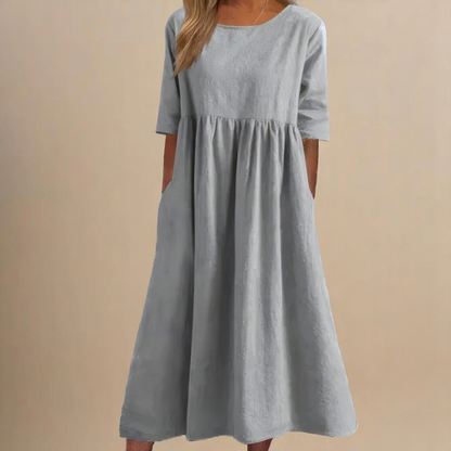 Aitana - Vestido de Algodón Transpirable