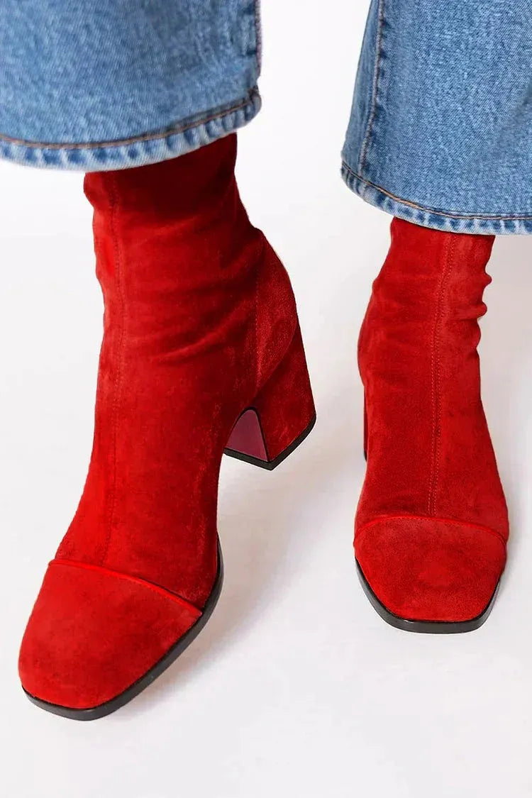 Eva | Botas Elegantes con Tacón