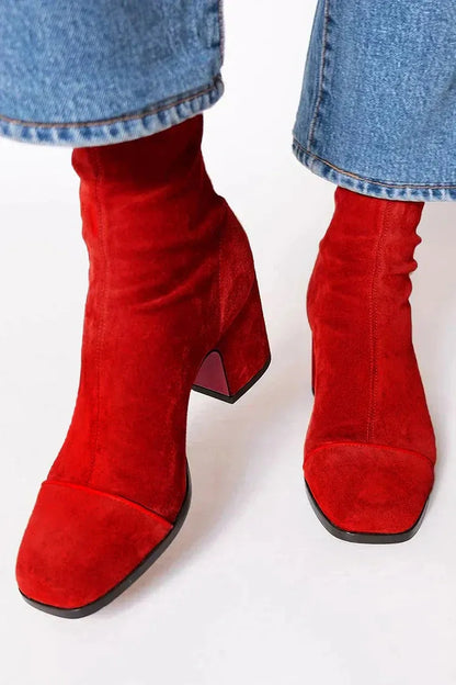 Eva | Botas Elegantes con Tacón