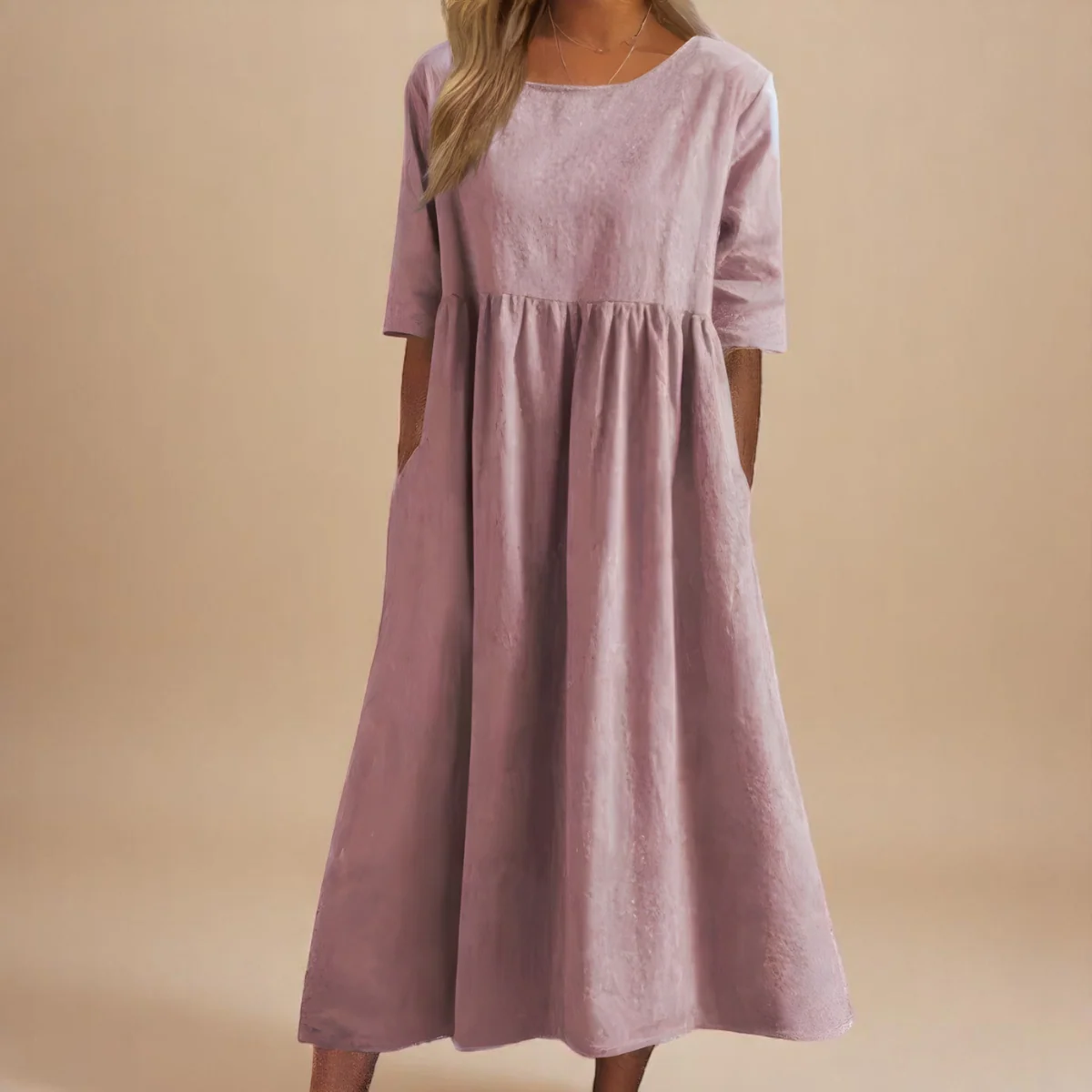 Aitana - Vestido de Algodón Transpirable