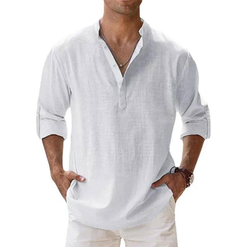 Alvaro-Camisa cuello alto