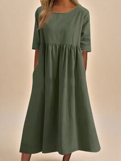Aitana - Vestido de Algodón Transpirable