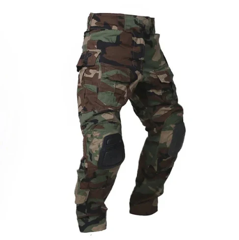 Pantalón cargo reforzado con protecciones extraíbles en las rodillas