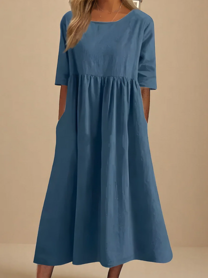 Aitana - Vestido de Algodón Transpirable