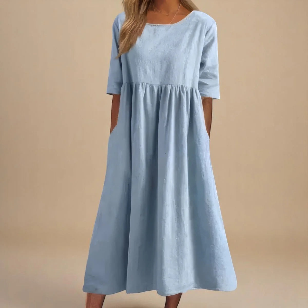 Aitana - Vestido de Algodón Transpirable