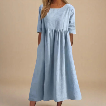 Aitana - Vestido de Algodón Transpirable