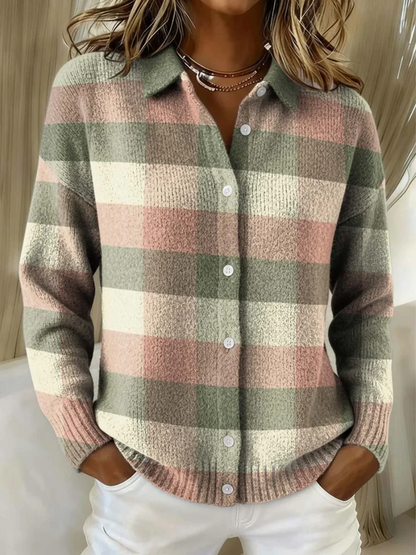 Nora – Sudadera a Cuadros