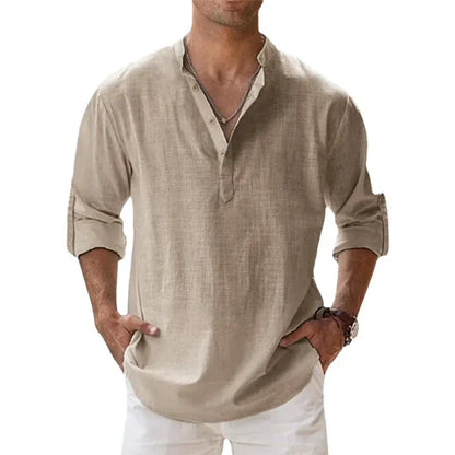 Alvaro-Camisa cuello alto