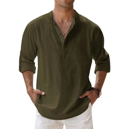 Alvaro-Camisa cuello alto
