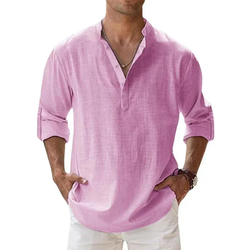 Alvaro-Camisa cuello alto