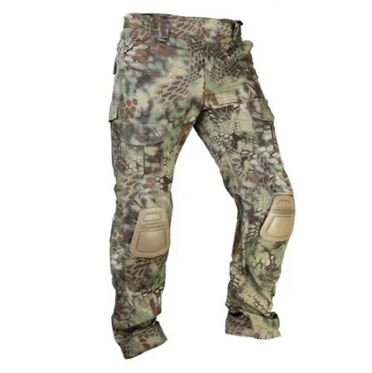 Pantalón cargo reforzado con protecciones extraíbles en las rodillas