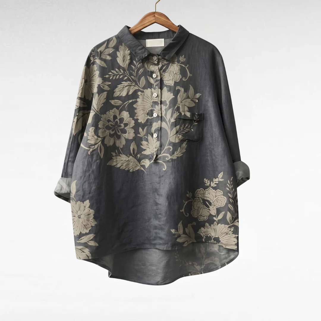 Chiara | Blusa elegante con estampa floral