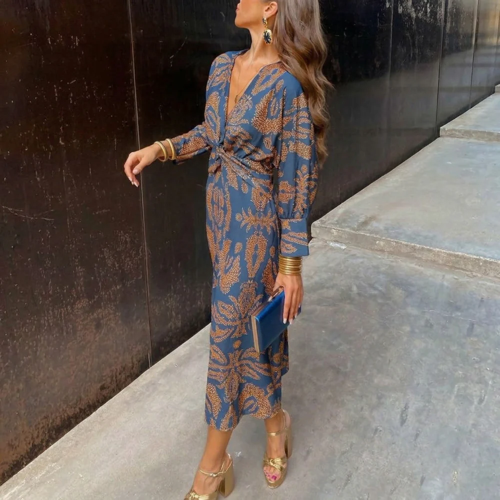 Isadora – Elegante vestido midi
