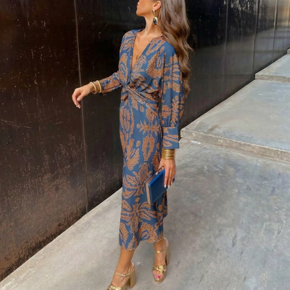 Isadora – Elegante vestido midi