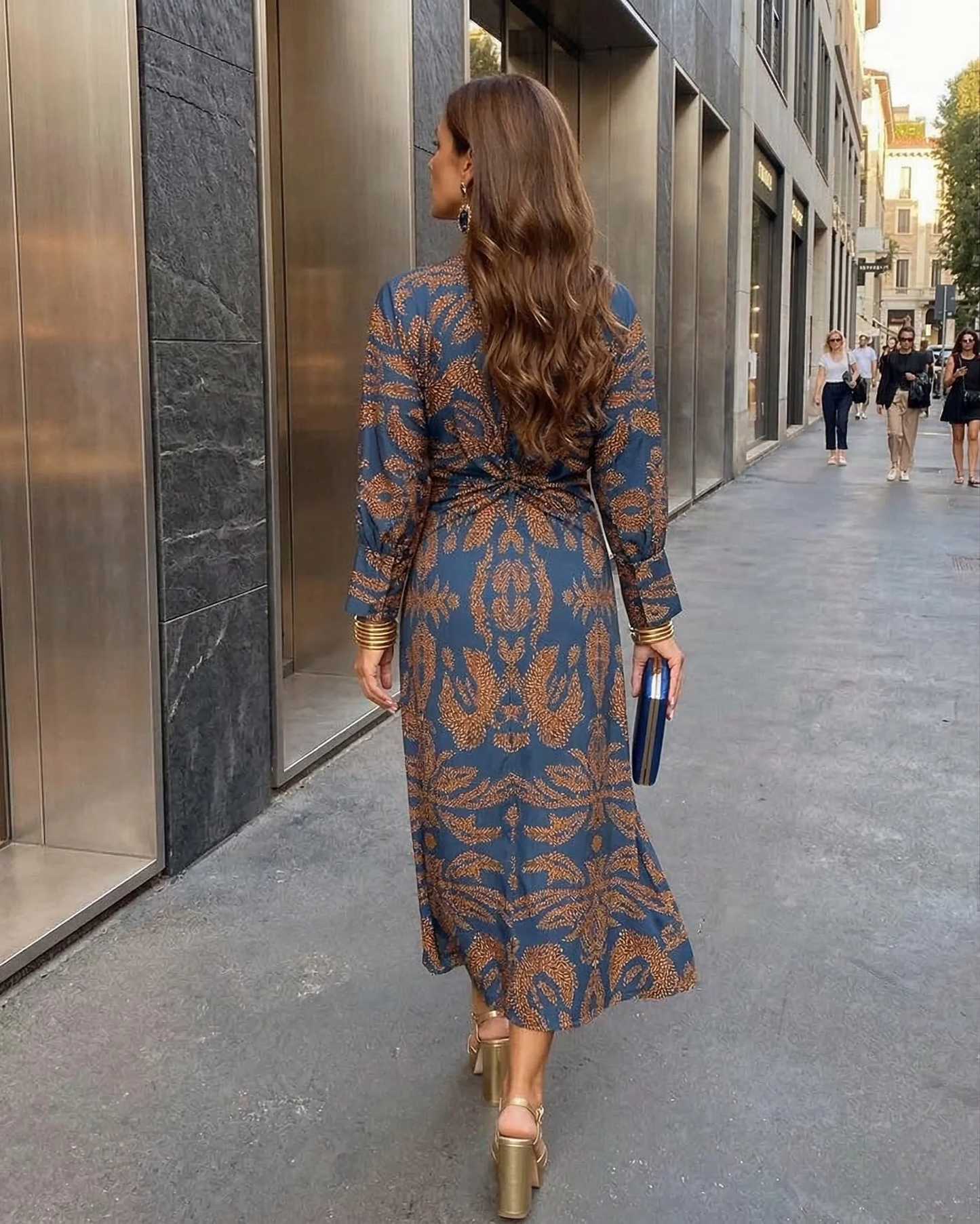 Isadora – Elegante vestido midi