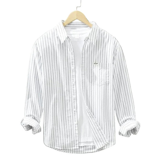 Felipe-Camisa de rayas con elegancia versátil
